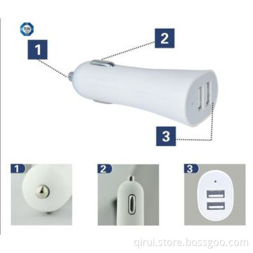 Colorful car charger, multiple colorNew